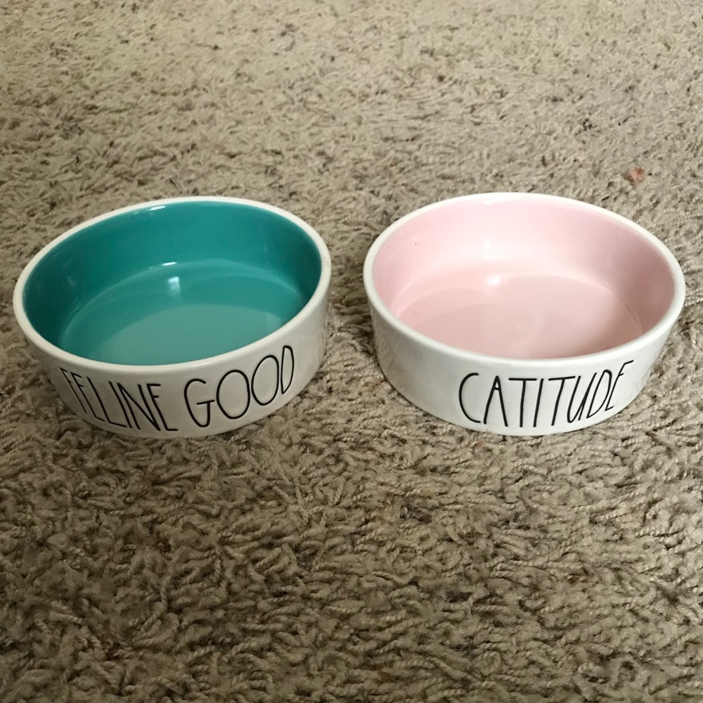 Rae Dunn cat bowls